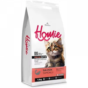 HOMİE LOW GRAIN SUPER PREMIUM KITTEN & MOTHER SALMON 1,5KG