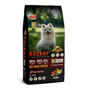 KLİCKER ADULT DOG BEEF ALL BREED 2,5 KG