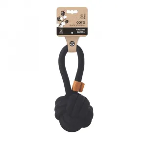 M-PETS COTO BLACK LOOP BALL 11 CM ÇEKMELİ ÖRGÜ TOP 10647208