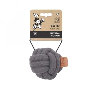 M-PETS COTO GREY BALL 9,5 CM ÖRGÜ TOP OYUNCAK 10652213