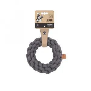 M-PETS COTO GREY RING 18 CM ÖRGÜ HALKA OYUNCAK