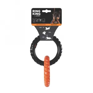 M-PETS RING KING KÖPEK OYUNCAĞI DOUBLE ORANGE 10660399