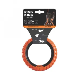 M-PETS RING KING KÖPEK OYUNCAĞI SINGLE ORANGE 10660599