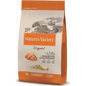NATURES VARIETY ADULT STERILISED SALMON GRAIN FREE 7KG
