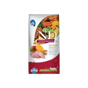 N&D A.G. TROPIKAL NEUTERED CHICKEN 10KG