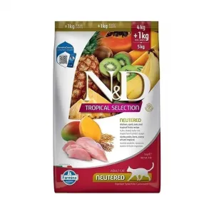 N&D A.G. TROPIKAL NEUTERED CHICKEN 5 KG