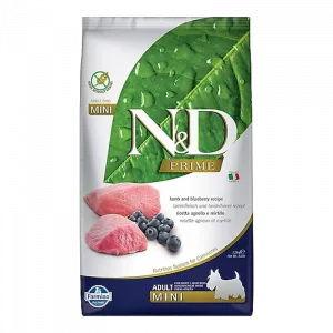 N&D PRIME ADULT MİNİ KUZU & YABAN MERSİNİ 2,5 KG