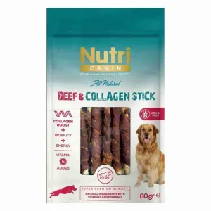 NUTRİ BEEF & COLLAGEN STICK 80 GR