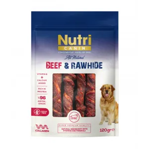 NUTRİ BEEF & RAWHIDE 120 GR