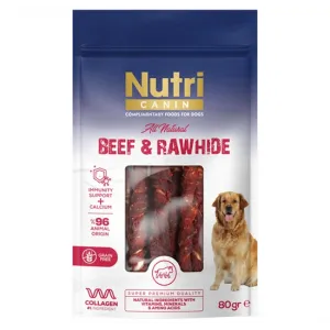 NUTRİ BEEF & RAWHIDE  80GR S-003