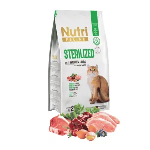 NUTRİ CAT STERILISED LAMB 2 KG