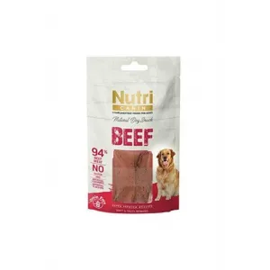 NUTRİ NATURAL DOG SNACK BEEF 80 GR M-005