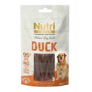 NUTRİ NATURAL DOG SNACK DUCK  80 GR M-003