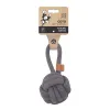 M-PETS COTO GREY LOOP BALL 11 CM ÇEKMELİ ÖRGÜ TOP KÖPEK OYUNCAĞI 10652013