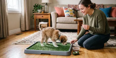 Evde Köpek Tuvalet Eğitimi