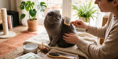 Scottish Fold Bakımı: Sağlıklı ve Mutlu Bir Scottish Fold İçin Kapsamlı Rehber