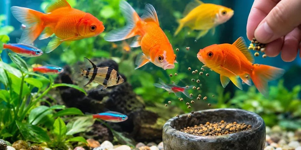 Akvaryum Balıkları Nasıl Beslenir?
