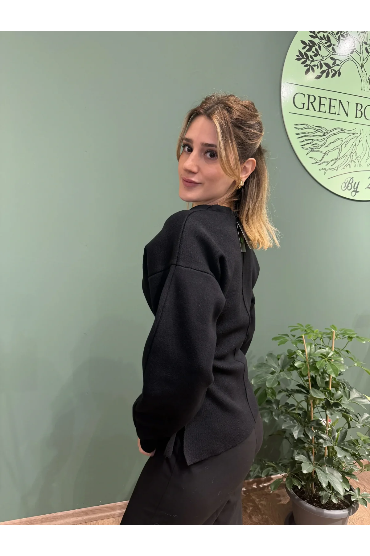 Çelik Örgü Hırka Siyah