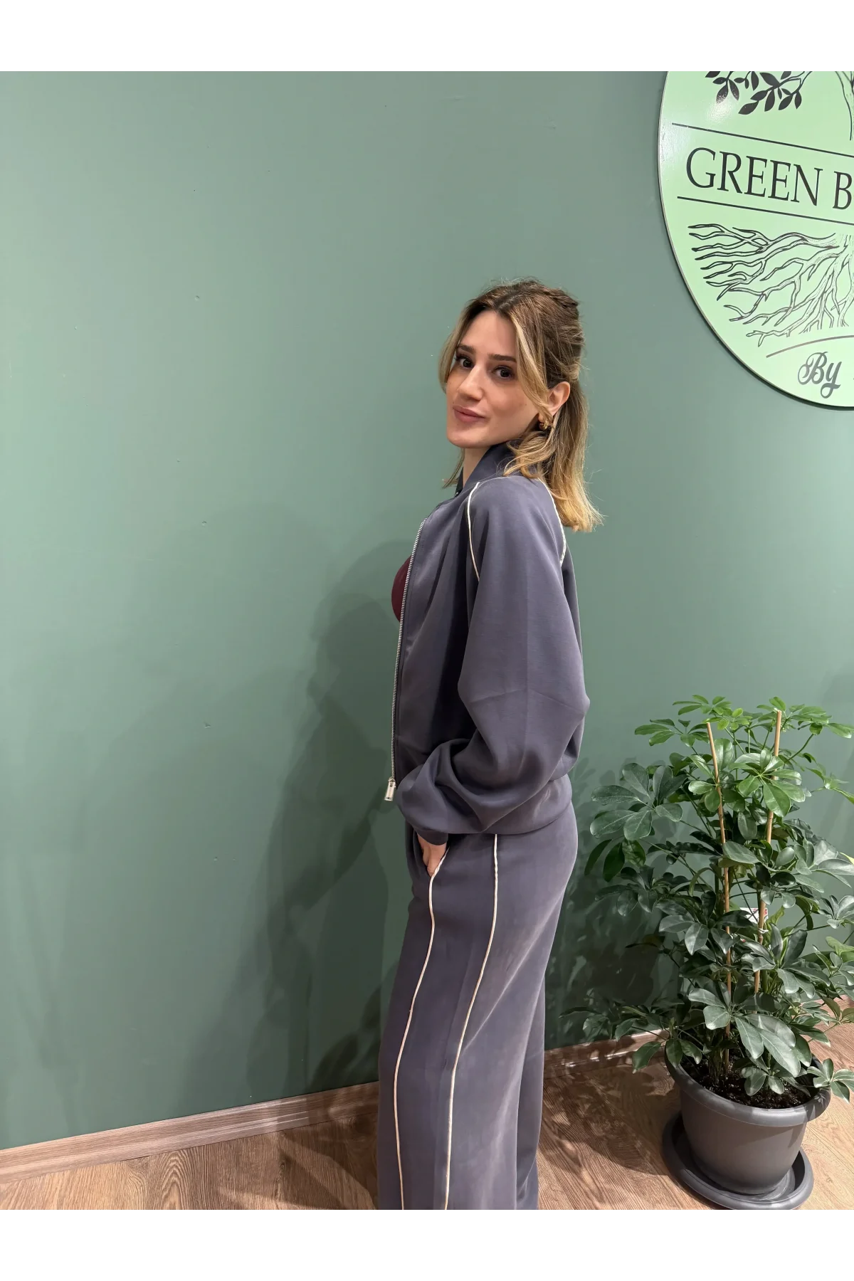 Modal Kumaş Eşofman Takım Antrasit