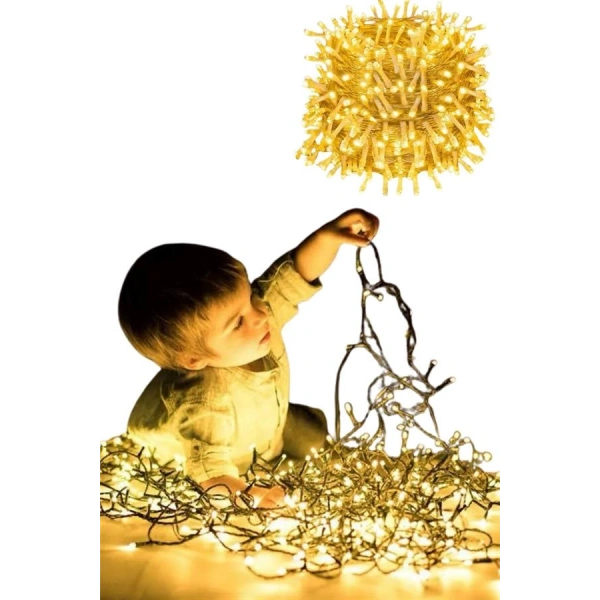 10 Metre Günışığı Led Işık Fişli Dekoratif Ortam Aydınlatması 3 Modlu Led Şerit Işık