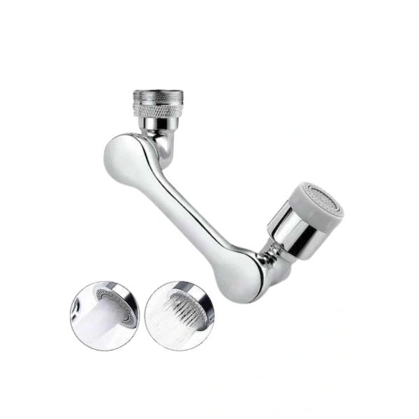 1080° Çok Yönlü Musluk Aparatı Püskürtme ve Köpük Akışlı