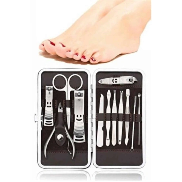 12 Parça El Ayak Temizleme Pense Kir Temizleme Aparatı Kaş Cımbızı