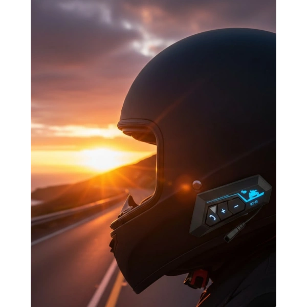 15 20 Saat Müzik Süreli Kask İçi Bluetooth Kulaklık