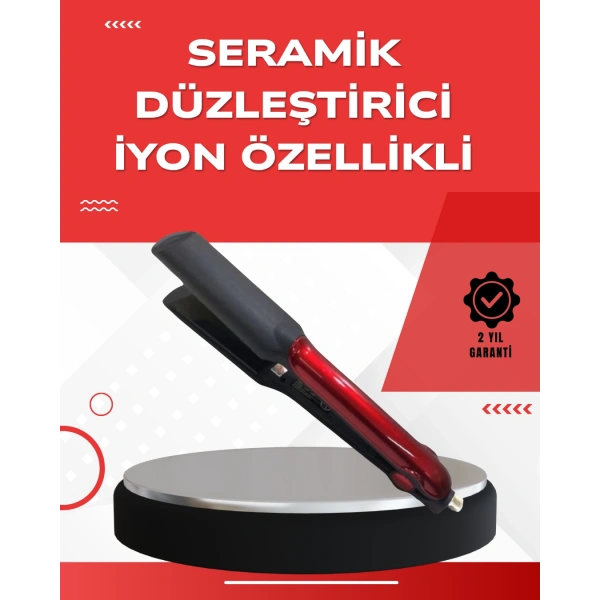 160°–220° Isı Ayarlı Saç Düzleştirici – Seyahat Tipi Hafif Model