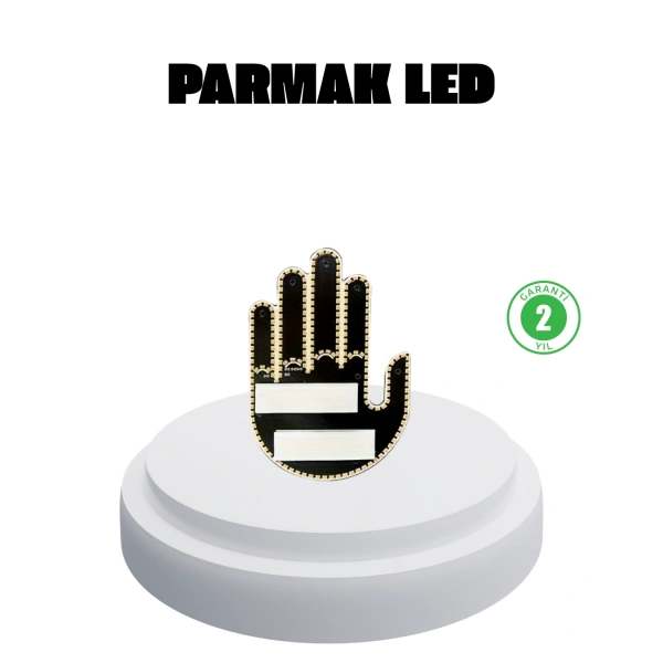 176 LED Amber Renkli El Hareketiyle Kontrol Edilen Motosiklet Dönüş Sinyali