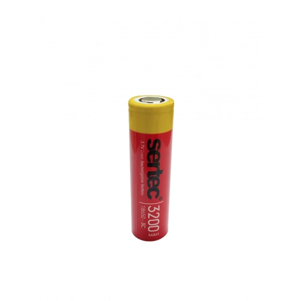 Sertec 18650 3.7V 3200 Mah 3C Li-Ion Şarjlı Pil