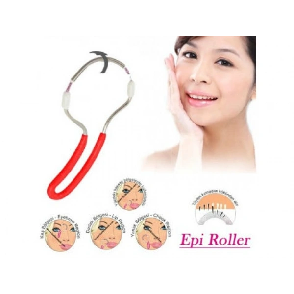 2 Adet Tüy Alıcı Yaylı Epilatör Face - Yüz Yanak Kaş Bıyık Alma Aparatı