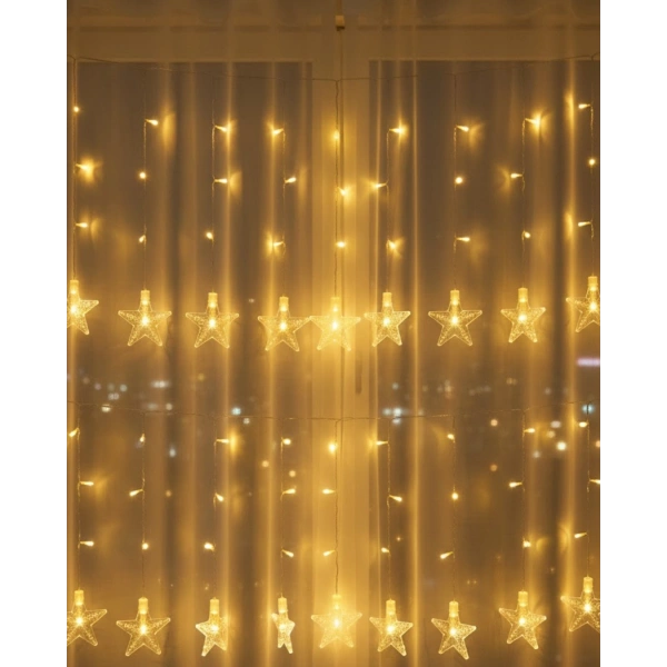 20 Yıldızlı LED Şerit Işık 5W Güç İç Mekan Parti ve Vitrin Süsleme