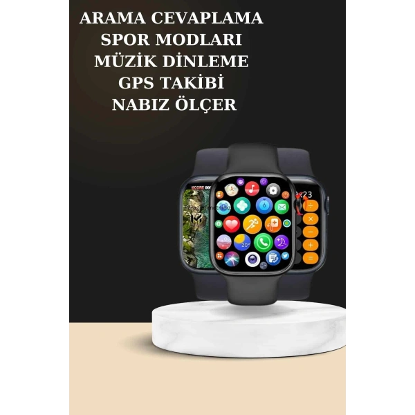 2025 Model Kablosuz Kulaklık ve Yeni Nesil Akıllı Saat Metal Kayış Plastik Kayış