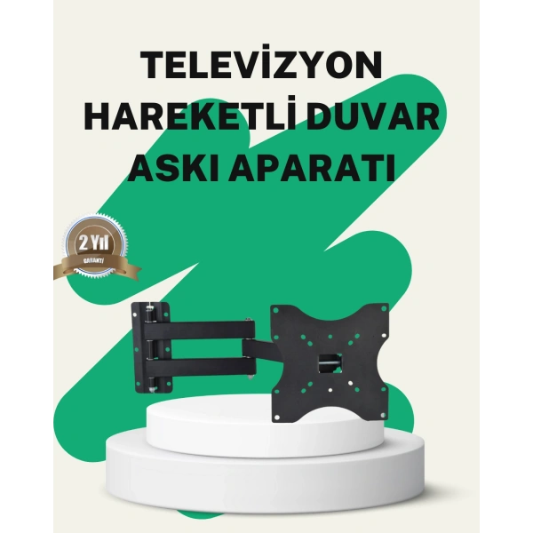 22–49 İnç TV Uyumlu Hareketli Duvar Askı Aparatı