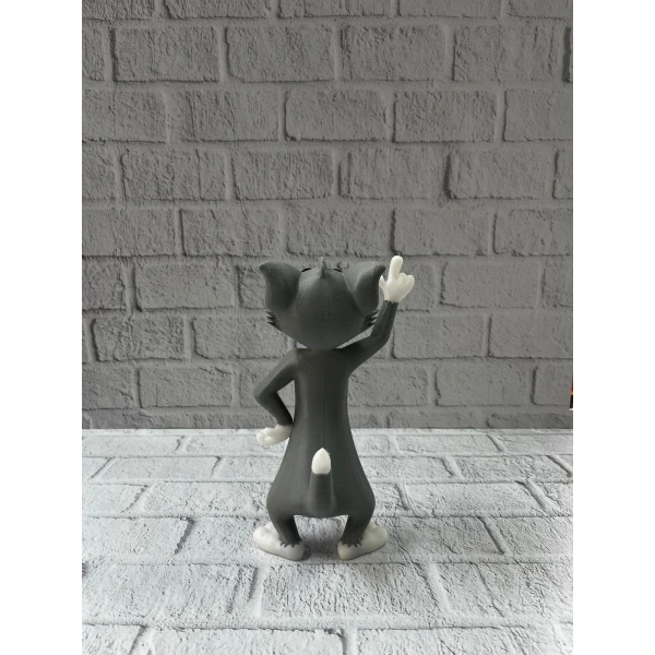 22 cm Tom Figürü Çizgi Karakter Biblo Koleksiyonluk Dekoratif Obje