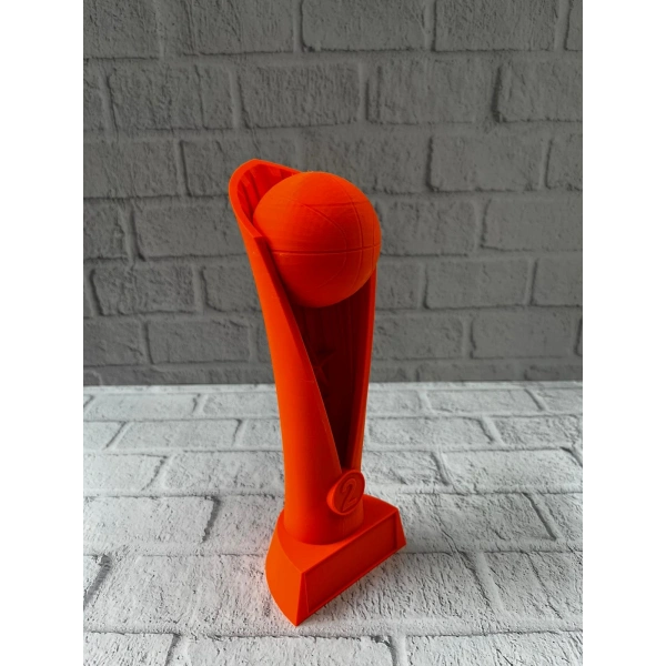23cm Turuncu Basketbol Kupa Biblo Modern Ödül Dekor Ürünü