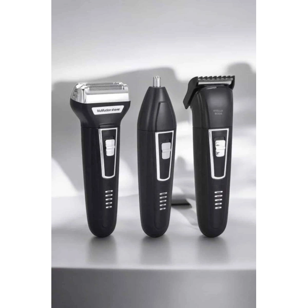 3 Başlıklı Profesyonel Tıraş Makinesi