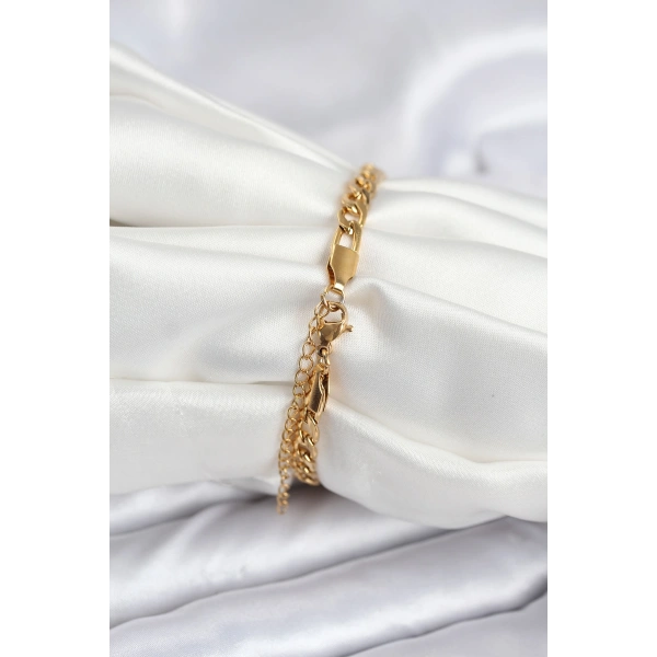 316L Çelik Gold Renk Yazı Yazmaya Uygun Kadın Bileklik