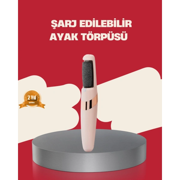 360° Etkili Elektrikli Ayak Bakım Aleti Nasır Giderici