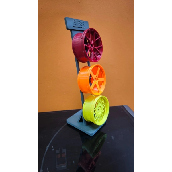 3’lü Jant Dekor Seti Masa Üstü ve Salon İçin Modern Spor Tasarım