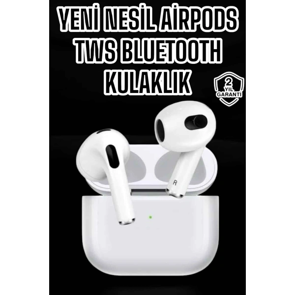 3.Nesil TWS Bluetooth Kulaklık Mikrofonlu ANC Özelliği Dokunmatik Kontrol