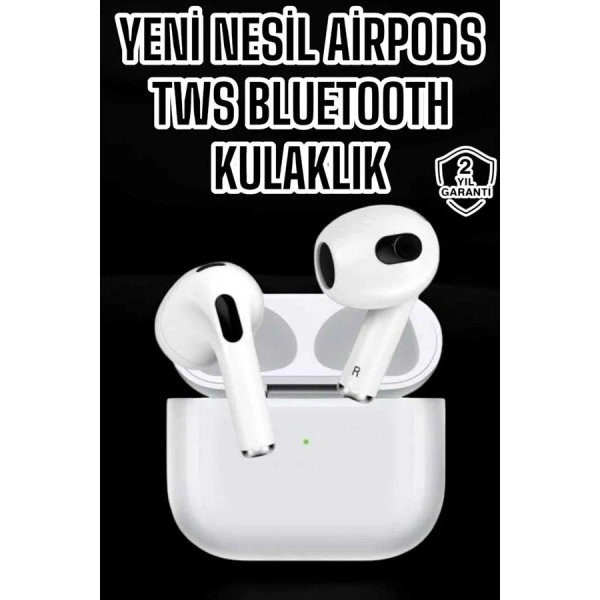 3.Nesil TWS Bluetooth Kulaklık Mikrofonlu ANC Özelliği Dokunmatik Kontrol