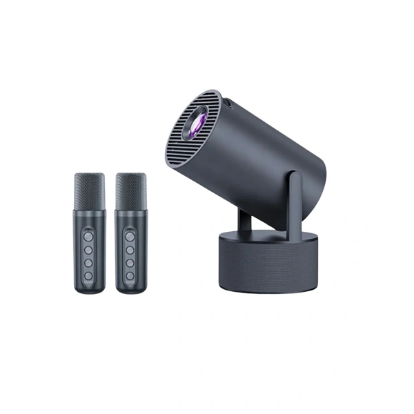3ü1 Arada Projeksiyon Karaoke ve Bluetooth Hoparlör