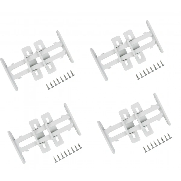 4 Adet Bebek Çocuk Koruma Kilidi - Dolap Çekmece Kilidi Sürgülü Kilit