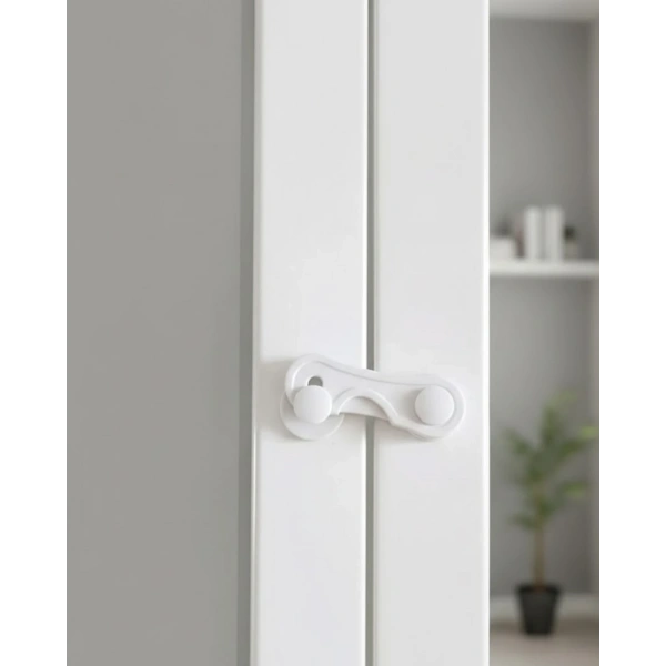 4 Adet Çok Amaçlı Dolap Güvenlik Kilidi Çocuklara Karşı Koruyucu Çözüm