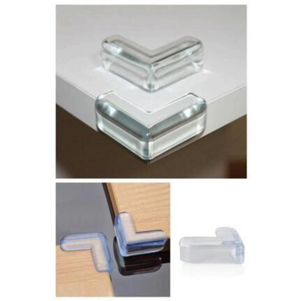 4 lü Masa Sehpa Köşe Koruyucu Silikon- Çocuk Koruma Aparatı