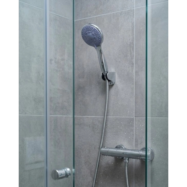 4 Modlu El Duşu Başlığı Spiral Hortumlu Duş Seti Banyo Aksesuarı