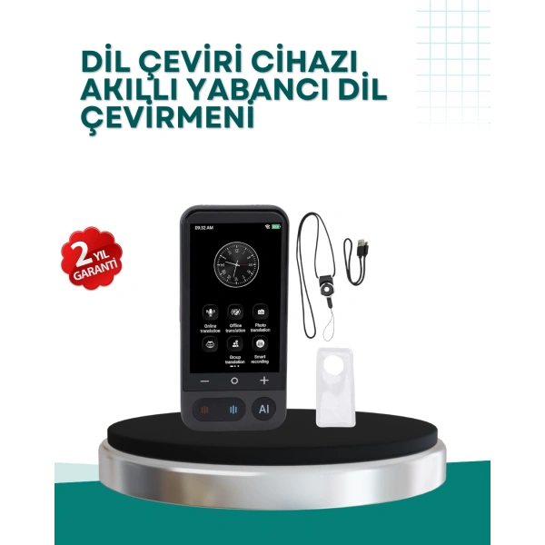 4.0 İnç Dokunmatik Ekranlı Akıllı Çeviri Cihazı