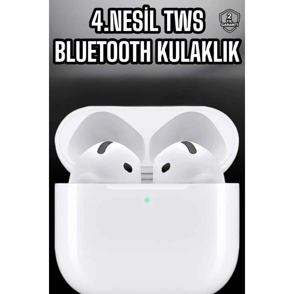 4.Nesil Kaliteli TWS Android ve İOS Uyumlu Mikrofonlu Kulaklık