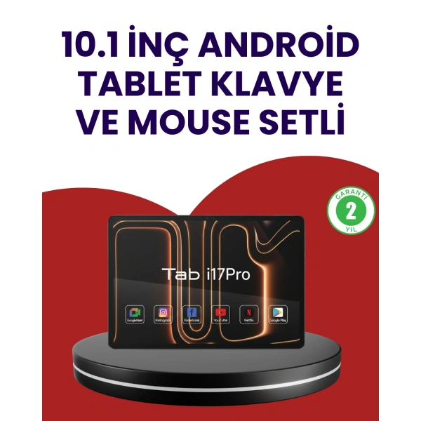 5G Uyumlu Android Tablet 16GB RAM 1TB Hafıza Set Halinde